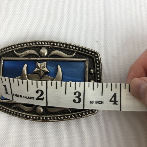 Masonic Mason Freemasons Metal Belt Buckle Made In USA CII New York Shriners - Picture 4 of 5